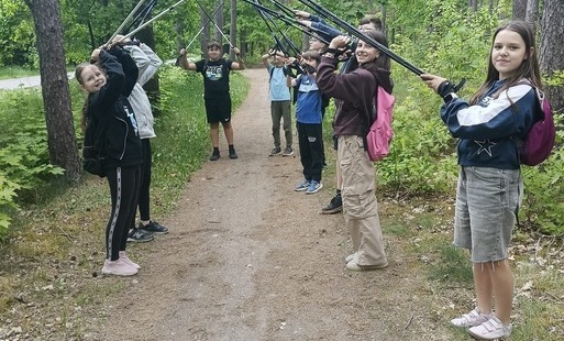 Zdjęcie do Nordic walking i integracja klasy V