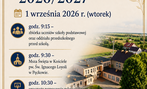 Zdjęcie do ROZPOCZĘCIE ROKU SZKOLNEGO 2026/2027
